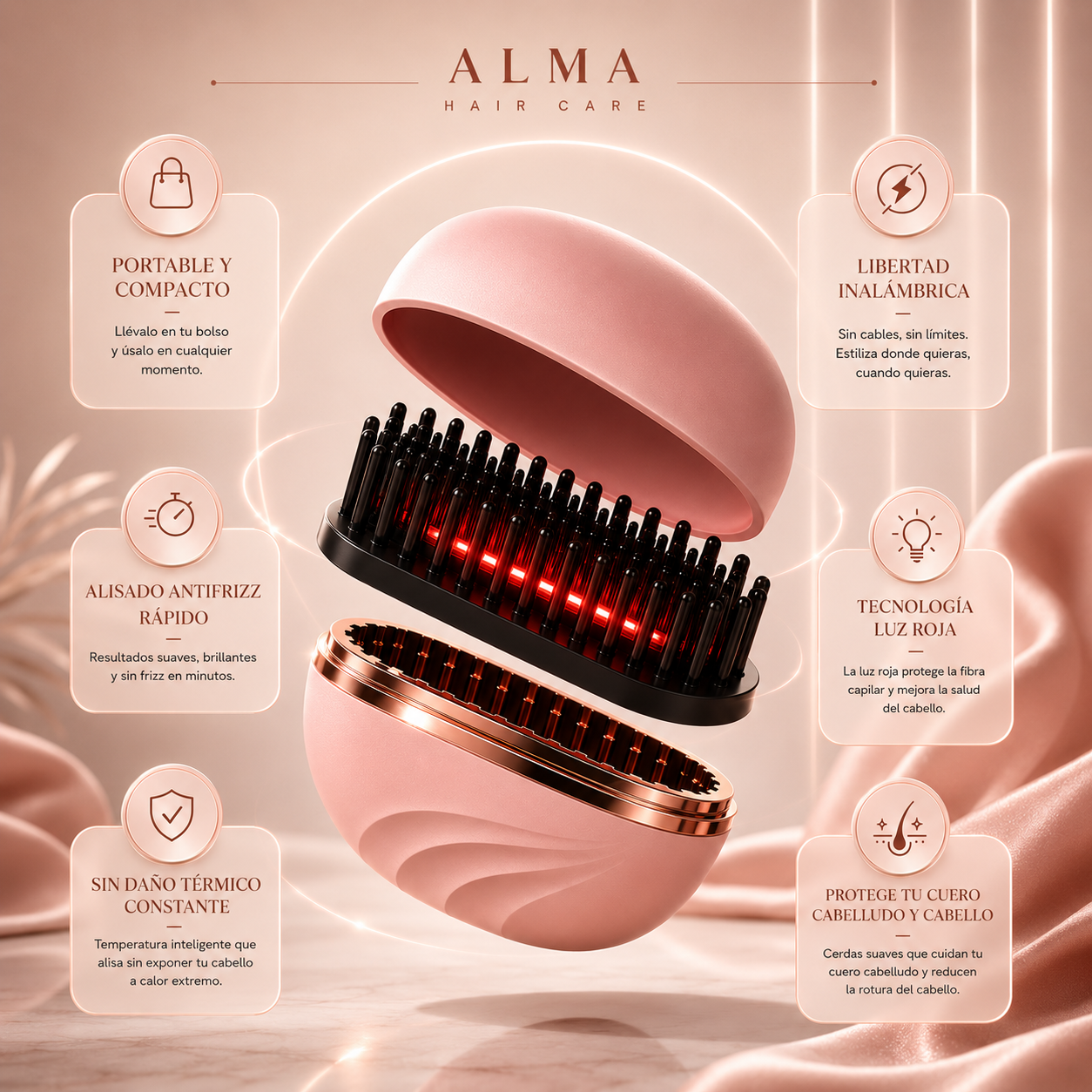 Cepillo Alisador Portátil - MiniHair™