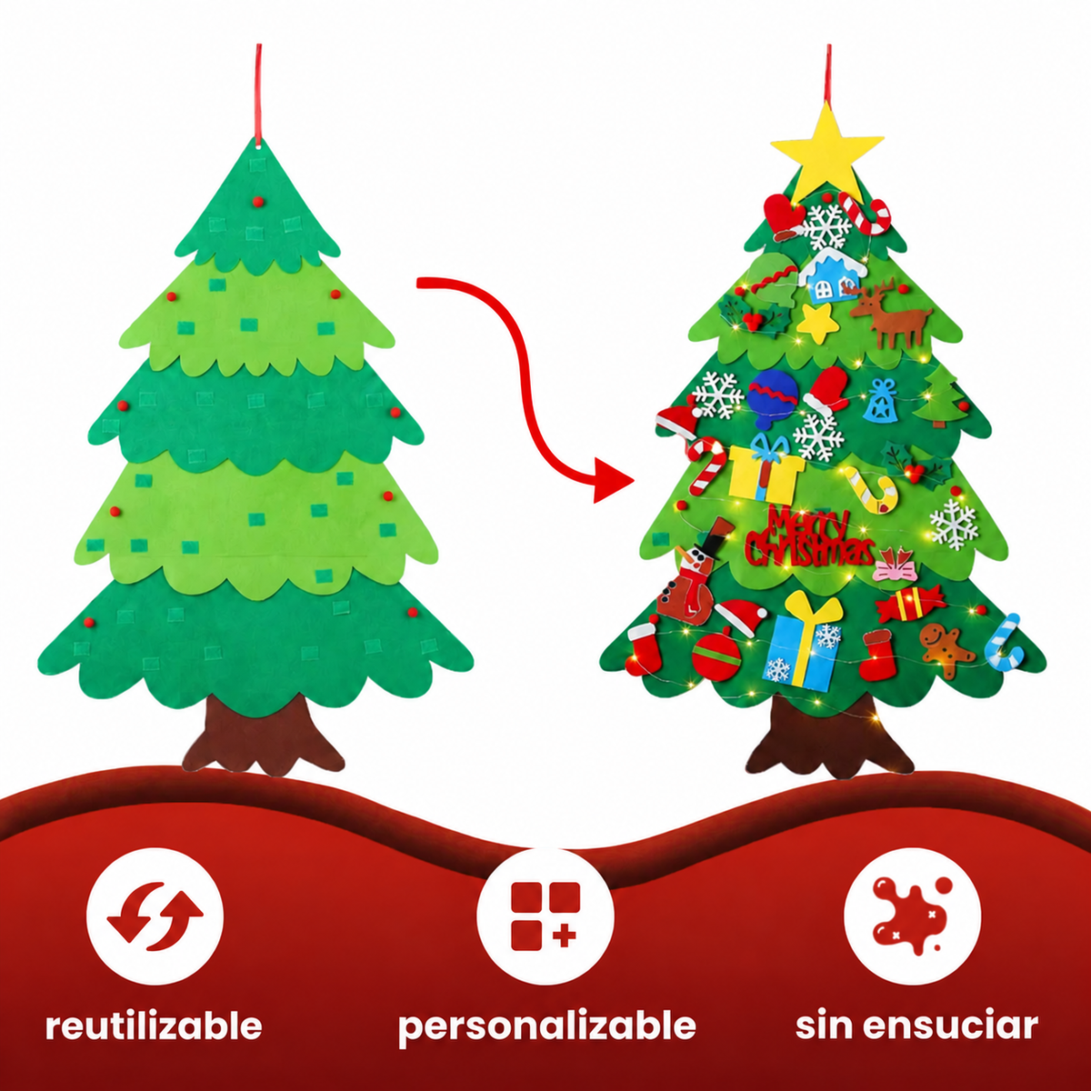 Su propio árbol para decorar una y otra vez