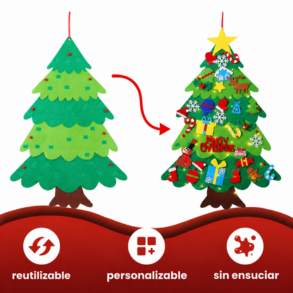 Su propio árbol para decorar una y otra vez