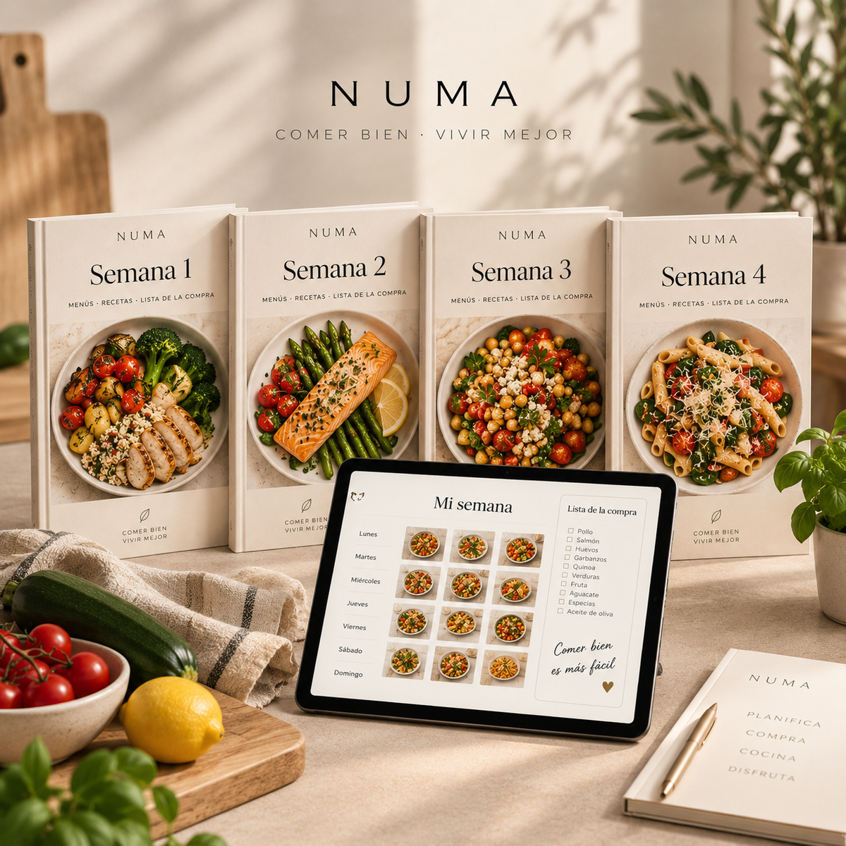 Método NUMA – 4 semanas para comer mejor sin complicarte
