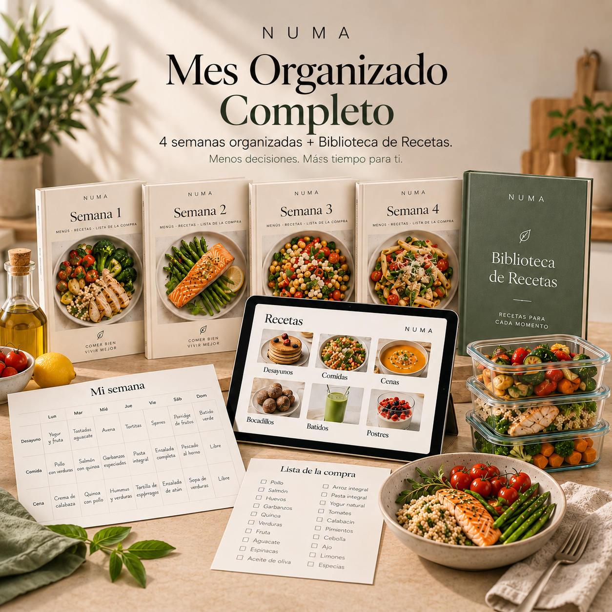 Método NUMA – 4 semanas para comer mejor sin complicarte