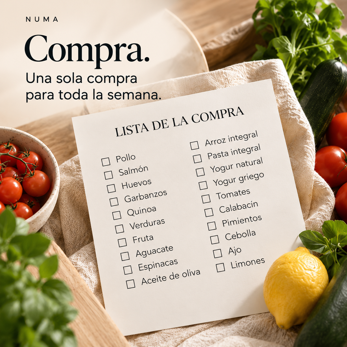 Método NUMA – 4 semanas para comer mejor sin complicarte