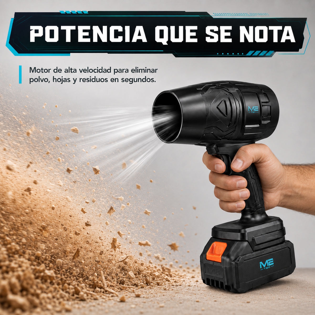 TurboSoplador | Batería + Maletín GRATIS
