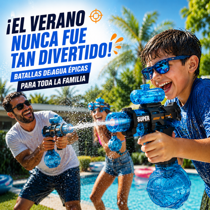 SuperRáfaga - Pistola de agua automática
