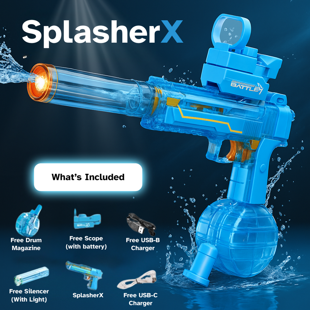 Elite Rapid-Fire Automatic Water Blaster