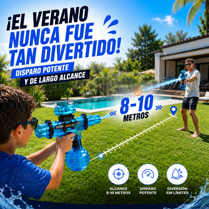 SuperRáfaga - Pistola de agua automática