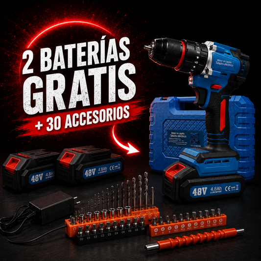 Taladro percutor inalámbrico | 48 V