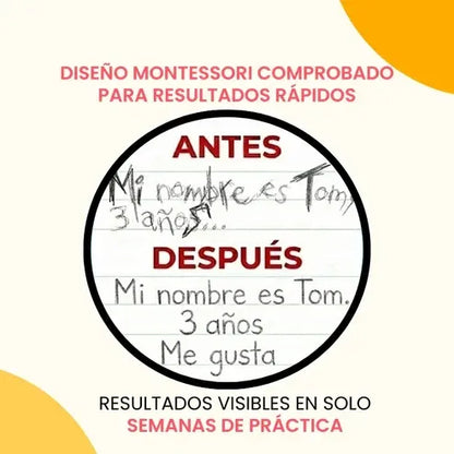 APRENDE A ESCRIBIR - Libro montessori