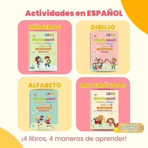 APRENDE A ESCRIBIR - Libro montessori
