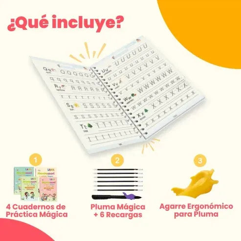 APRENDE A ESCRIBIR - Libro montessori
