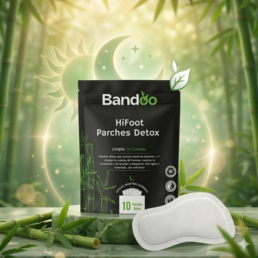 Bandoo HiFoot - Parches Detox para Pies | ByAlma