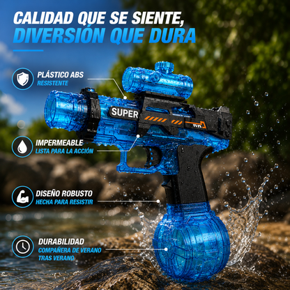 SuperRáfaga - Pistola de agua automática